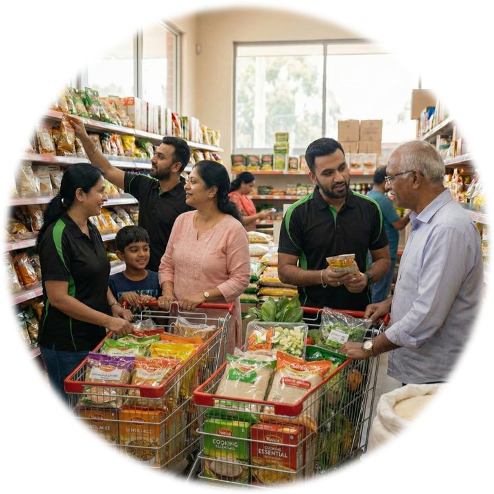 Indian Hypermarket - Friendly Staff